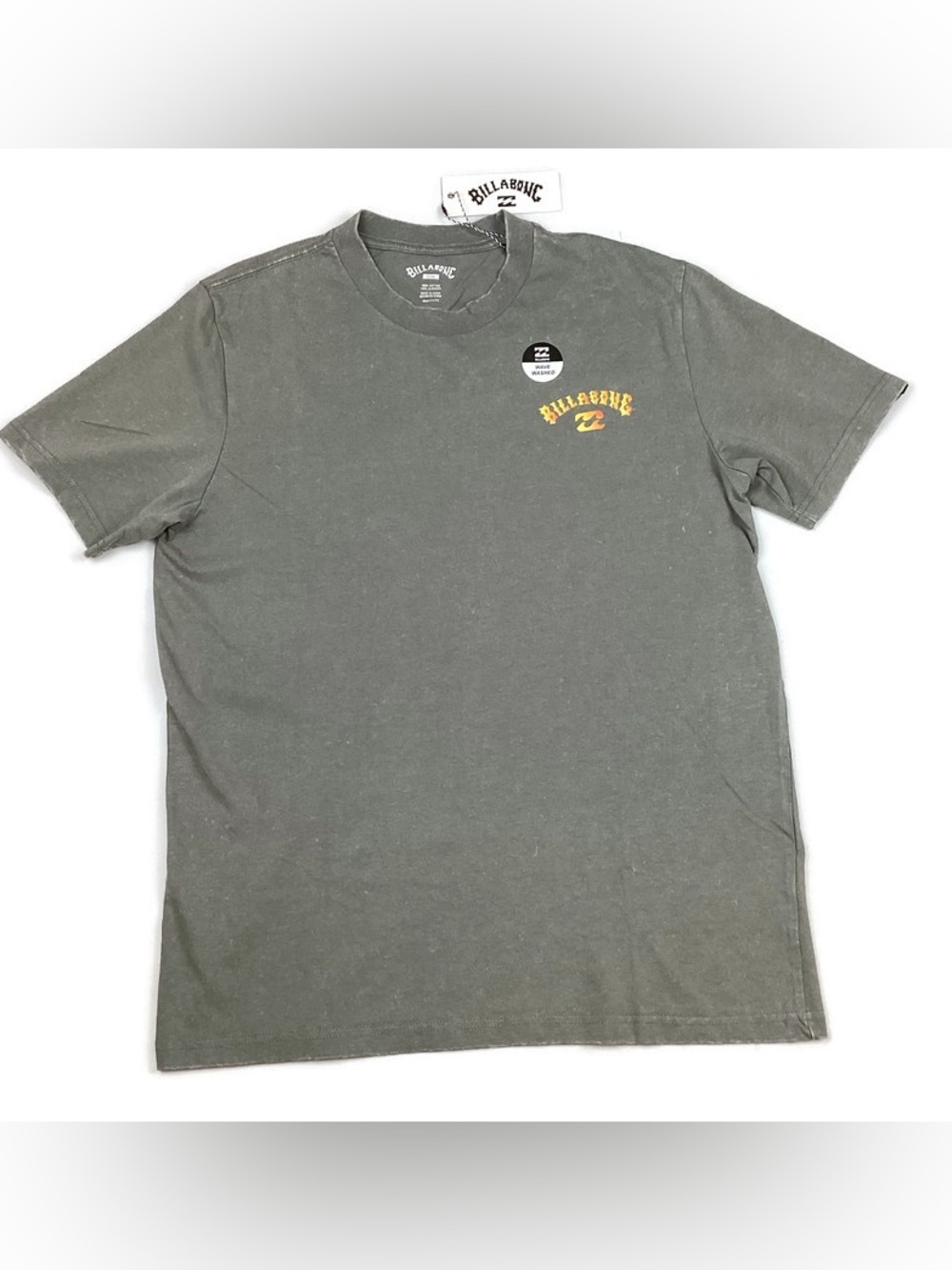 Billabong Wave Washed Graphic Cotton Tee T-Shirt Size L NEW! Retail $40
